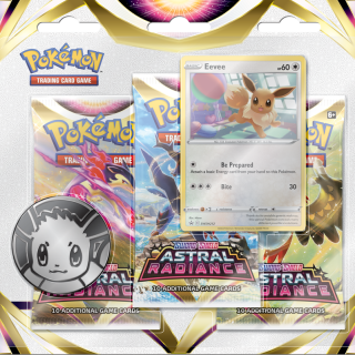 Pokemon TCG - Sword & Shield 10 Astral Radiance - 3-Booster Blister - Eevve