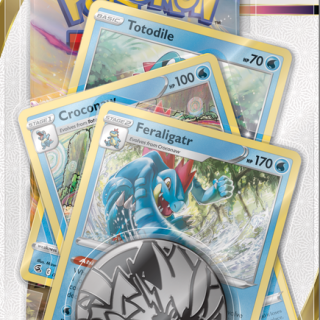 Pokemon TCG - Sword & Shield 10 Astral Radiance - Premium Checklane Blister - Feraligatr