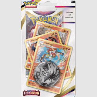 Pokemon TCG - Sword & Shield 11 Lost Origin - Premium Checklane Blister - Infernape