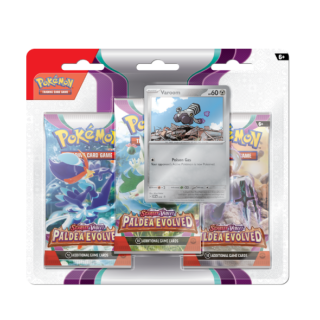 Pokemon TCG - Scarlet & Violet 2 - Paldea Evolved - 3-Booster Blister - Varoom