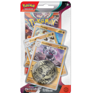 Pokemon TCG - Scarlet & Violet 3 - Obsidian Flames - Premium Checklane Blister - Annihalape