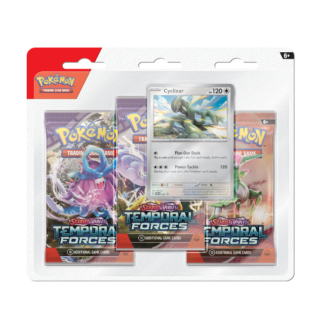 Pokemon TCG - Scarlet & Violet 5 - Temporal Forces - 3-Booster Blister - Cyclizar
