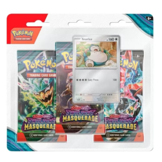 Pokemon TCG - Scarlet & Violet 6 - Twilight Masquerade - 3-Booster Blister - Snorlax