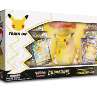 Pokemon TCG - Celebrations Pikachu VMAX Premium Figure Collection