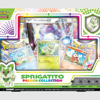 Pokemon TCG - Paldea Pin Collection Box - Sprigatito