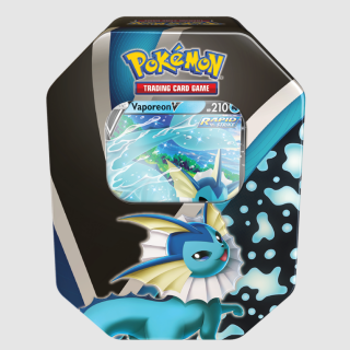 Pokemon TCG - Sword & Shield Fall V Tin - Vaporeon V