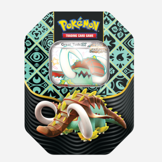 Pokemon TCG - Scarlet & Violet 4.5 - Paldean Fates - 4-Booster Tin - Great Tusk ex