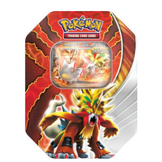 Pokemon TCG - Paradox Destinies Fall Tin 2024 - Couging Fire ex