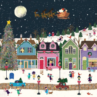 Galison Puzzle - Winter Wonderland (Christmas) 500pcs