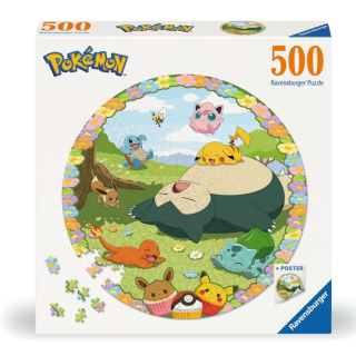 Ravensburger Puzzle - Pokemon - Pokemon on flowers 500pcs
