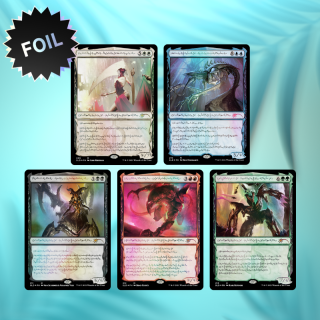 MtG Secret Lair - Phyrexian Praetors: Compleat (Foil Edition)