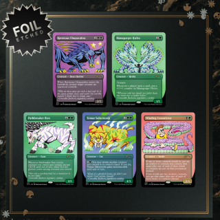 MtG Secret Lair - Crocodile Jackson's Monstrous Menagerie (Foil Etched Edition)