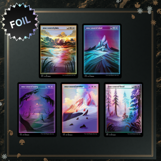 MtG Secret Lair - PixelSnowLands.jpg (Foil Edition)