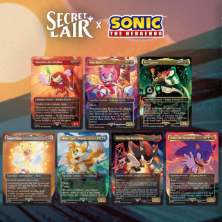 MtG Secret Lair - Sonic the Hedgehog - Friends and Foes (Non Foil Edition)