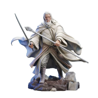 Φιγούρα Statue Diamond Select Toys - Lord of the Rings - Gandalf the White (Deluxe) (23cm)