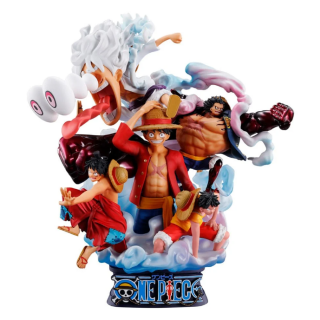 Φιγούρα Statue Megahouse - One Piece - Logbox Re Birth - Luffy Special (15cm)