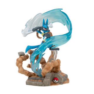 Φιγούρα Statue Jazwares - Pokemon Select - Deluxe Collcetion Light Figure - Lucario (33cm)