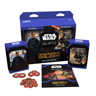 Star Wars Unlimited TCG - Two-Players Starter Decks - Shadows of the Galaxy - Moff Gideon Vs The Mandalorian