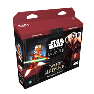 Star Wars Unlimited TCG - Two-Players Starter Decks - Twilight of the Republic - Ahsoka Tano Vs General Grievous