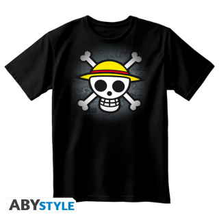 Μπλούζα AbyStyle T-Shirt - One Piece - Straw Hat Pirates (Skull) (L)