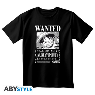Μπλούζα AbyStyle T-Shirt - One Piece - Monkey D. Luffy (Wanted) (XL)