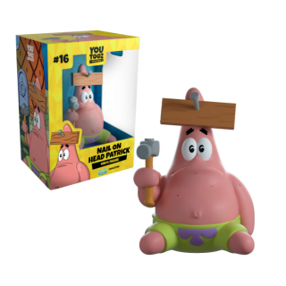 Φιγούρα Youtooz - SpongeBob SquarePants - Nail on Head Patrick #16 (10cm)