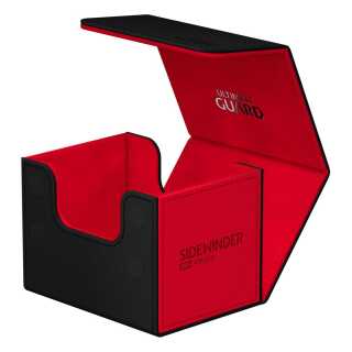 Ultimate Guard - Sidewinder XenoSkin SYNERGY (100+) - Black/Red