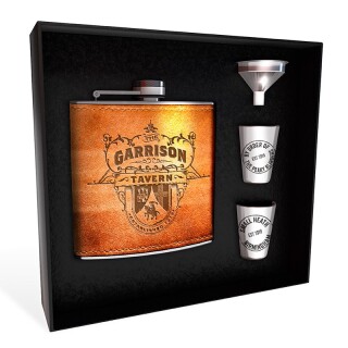 Gift Set - Peaky Blinders - Garrison Tavern Set Hip flask