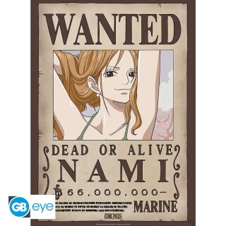 Αφίσα One Piece - Poster Wanted - Nami (52x38cm)