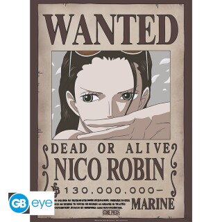 Αφίσα One Piece - Poster Wanted - Nico Robin (52x38cm)