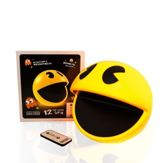 Pac-Man Lamp with Remote Control and Sound
