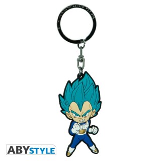 Μπρελόκ Dragon Ball Super - Vegeta Saiyan Blue Keychain