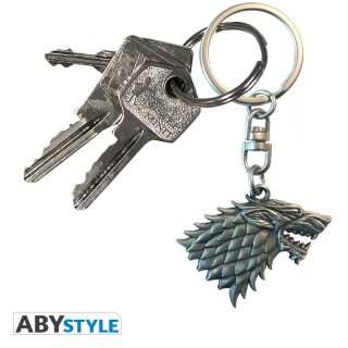 Μπρελόκ Game of Thrones - Stark 3D Metal Keychain
