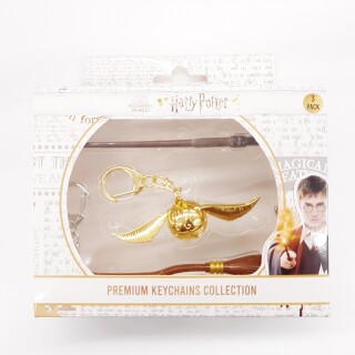 Μπρελόκ Harry Potter - Premium Keychains Collection 3-Pack - Golden Snitch