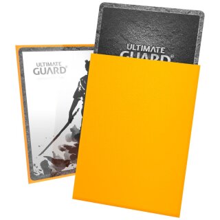 Ultimate Guard Katana Sleeves - Standard Size Yellow (100pcs)