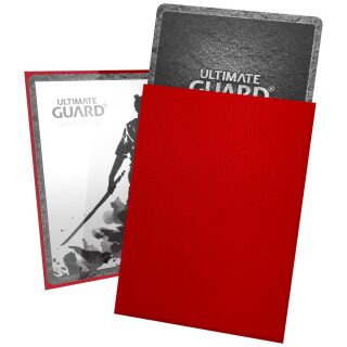 Ultimate Guard Katana Sleeves - Standard Size Red (100pcs)