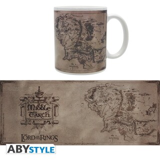 Lord of the Rings - Map Mug (320ml)