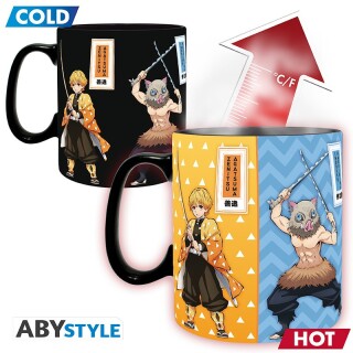 Demon Slayer - Tanjiro, Nezuko, Zenitsu and Inosuke Heat Change Mug (460ml)