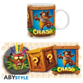 Κούπα Crash Bandicoot - Crash and Aku Aku Mug (320ml)