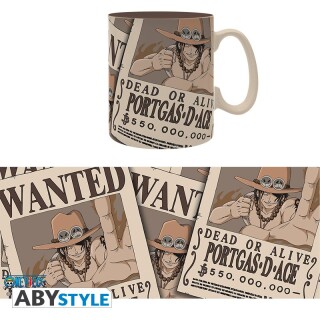 Κούπα One Piece - Wanted Ace Mug (460ml)
