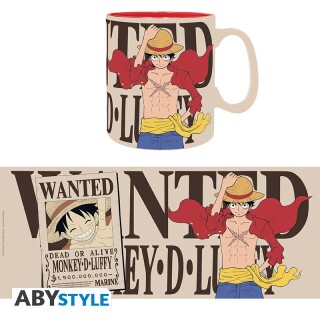 Κούπα One Piece - Wanted Moneky D. Luffy Mug (460ml)