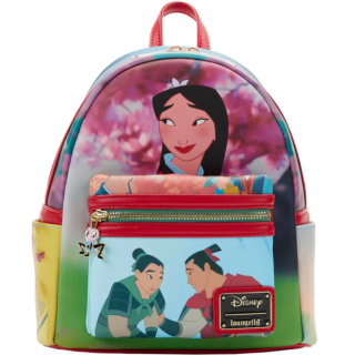 Τσάντα Πλάτης Loungefly - Mini Backpack - Disney - Mulan - Princess Scene