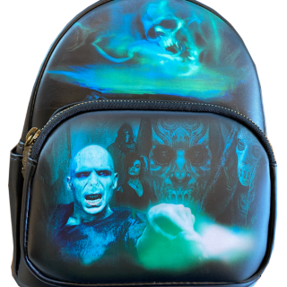 Τσάντα Πλάτης Loungefly - Mini Backpack - Harry Potter - Death Eater (Glows in the Dark)