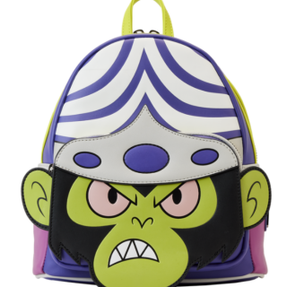 Τσάντα Πλάτης Loungefly - Mini Backpack - Powerpuff Girls - Mojo Jojo (Glows in the Dark)