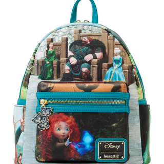 Τσάντα Πλάτης Loungefly - Mini Backpack - Disney - Brave - Merida - Princess Scene