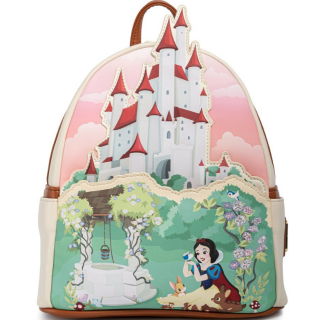 Τσάντα Πλάτης Loungefly - Mini Backpack - Disney - Snow White - Snow White Castle