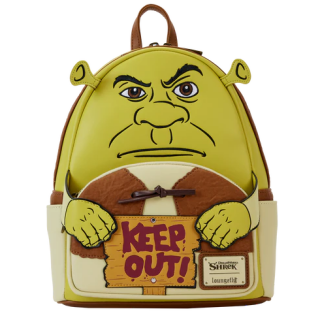 Τσάντα Πλάτης Loungefly - Mini Backpack - Shrek - Keep Out