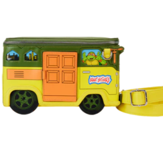 Τσάντα Πλάτης Loungefly - Crossbody Bag - Teenage Mutant Ninja Turtles 40th Anniversary - Party Wagon