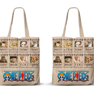 Πάνινη Τσάντα Ώμου Karactermania - Premium Tote Bag - One Piece - Wanted (Limited 1500 Pieces)