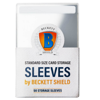 Beckett Shield - Standard Card Size - Semi-Rigid Sleeves (50pcs)